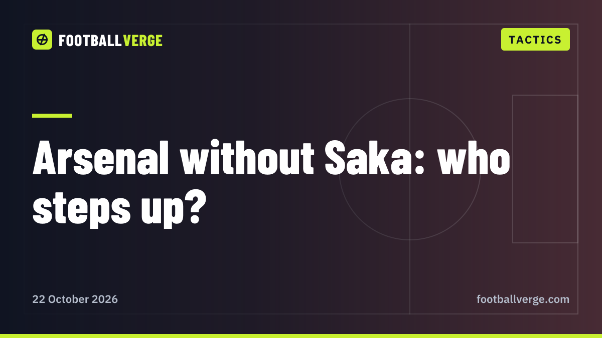 How Arsenal cope without Bukayo Saka: Madueke, Eze and the 16-year-old Max Dowman