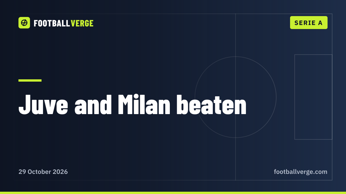 Serie A results: Genoa 2-0 Juventus, Mbangula hat-trick ends Milan's unbeaten run, Inter level with Lazio and De Bruyne scores for Napoli