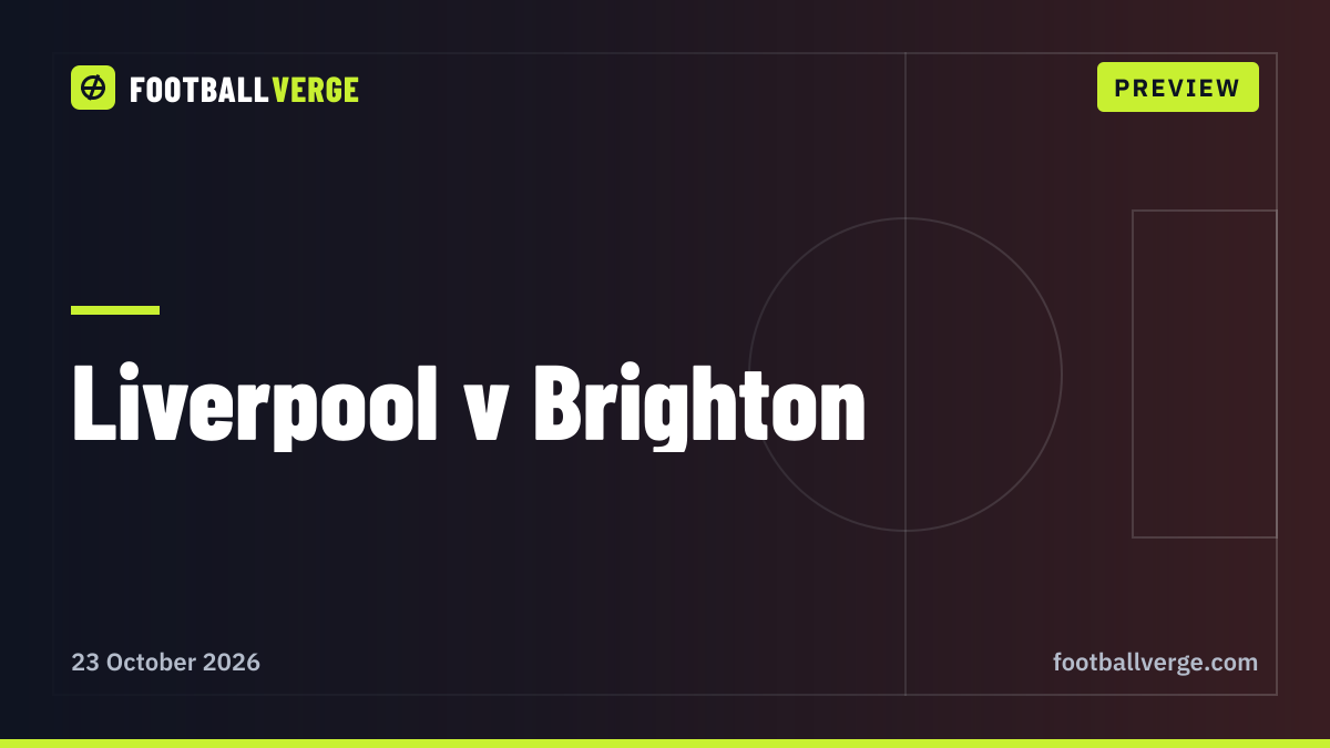 Liverpool v Brighton preview: can Iraola's side end their Anfield drought against the league's hottest attack?