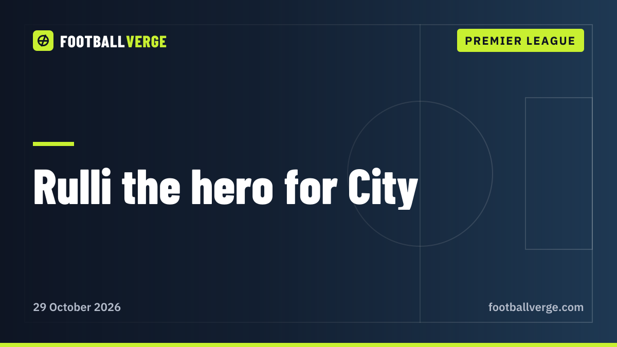 Man City 2-2 Brighton (4-3 on penalties): Rulli saves twice and Cherki scores the winner before Saturday's rematch