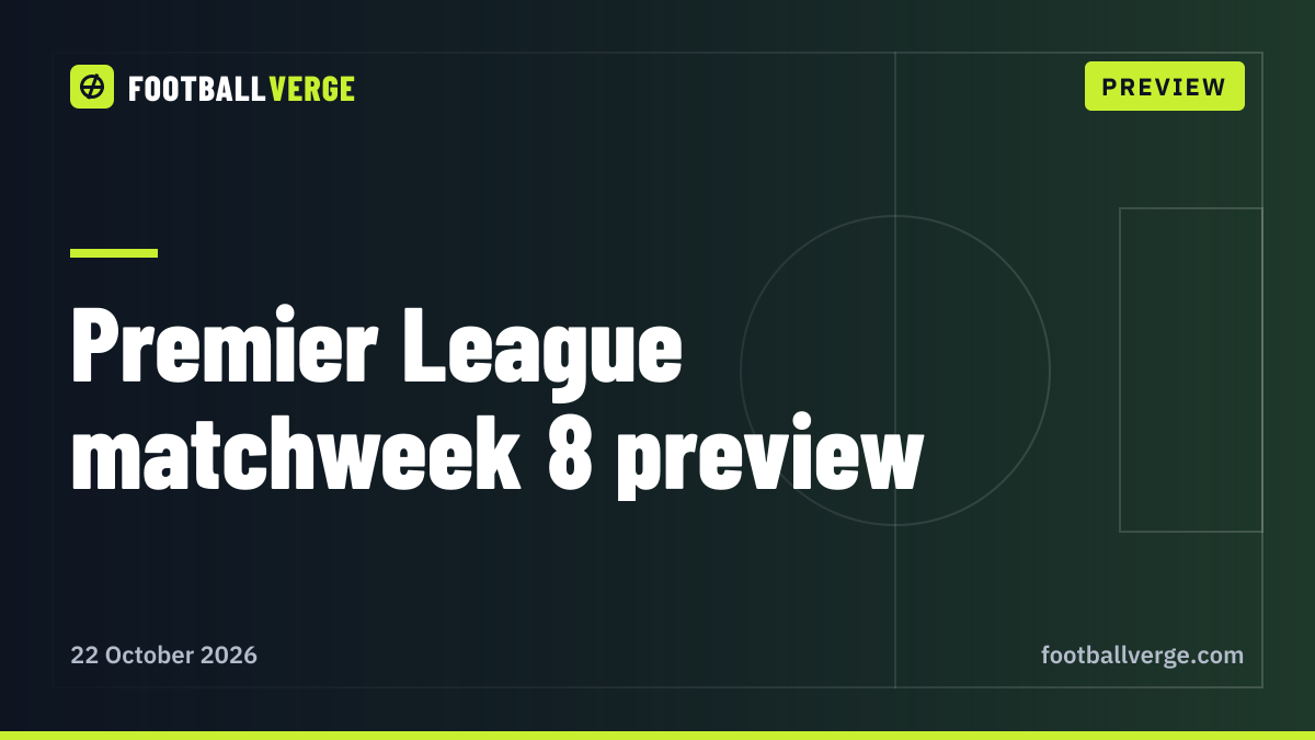 Premier League matchweek 8 preview: Villa test City's perfect start, Chelsea host Spurs and Arsenal sweat on Saka