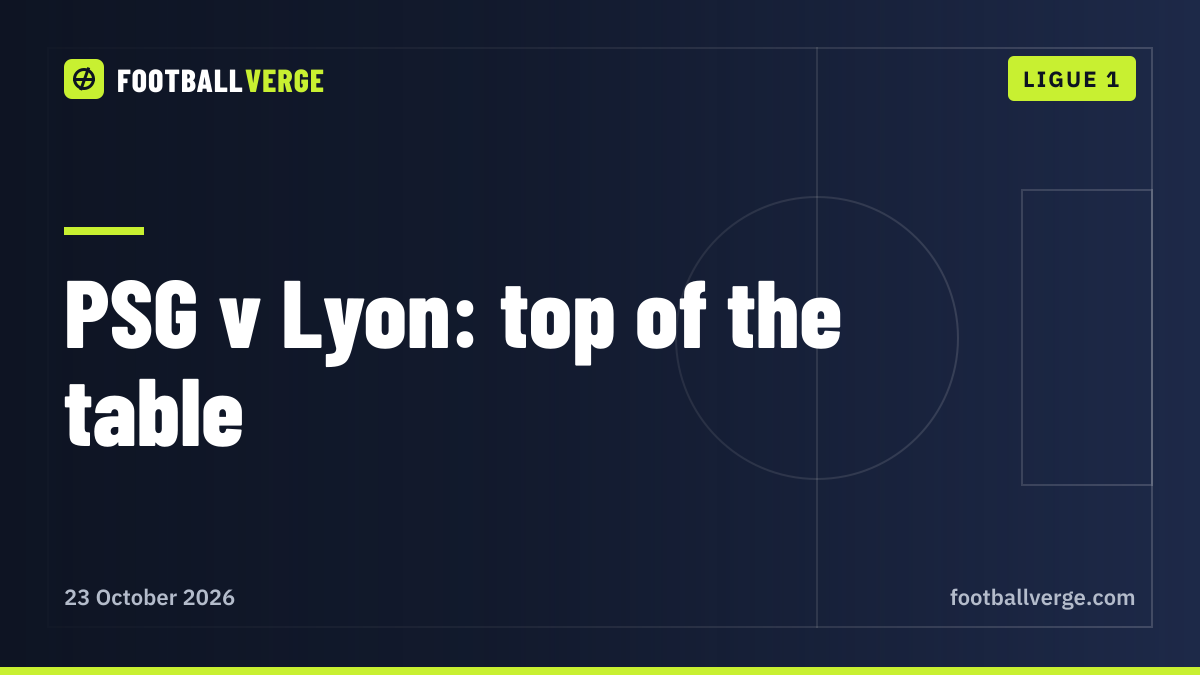 PSG v Lyon preview: top-of-the-table clash as Luis Enrique's injury-hit champions face Fonseca's leaders