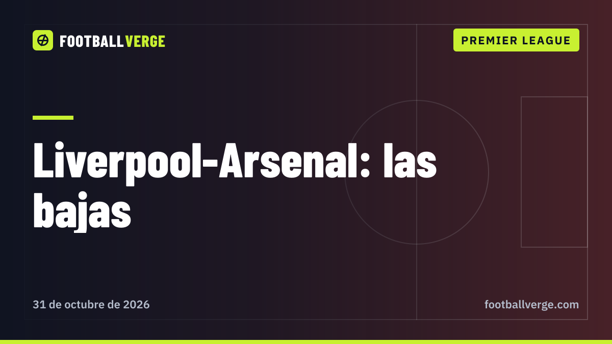 Bajas del Liverpool-Arsenal: Rice y Calafiori llegan, Saka necesita más pruebas y Szoboszlai tiene 'opciones'
