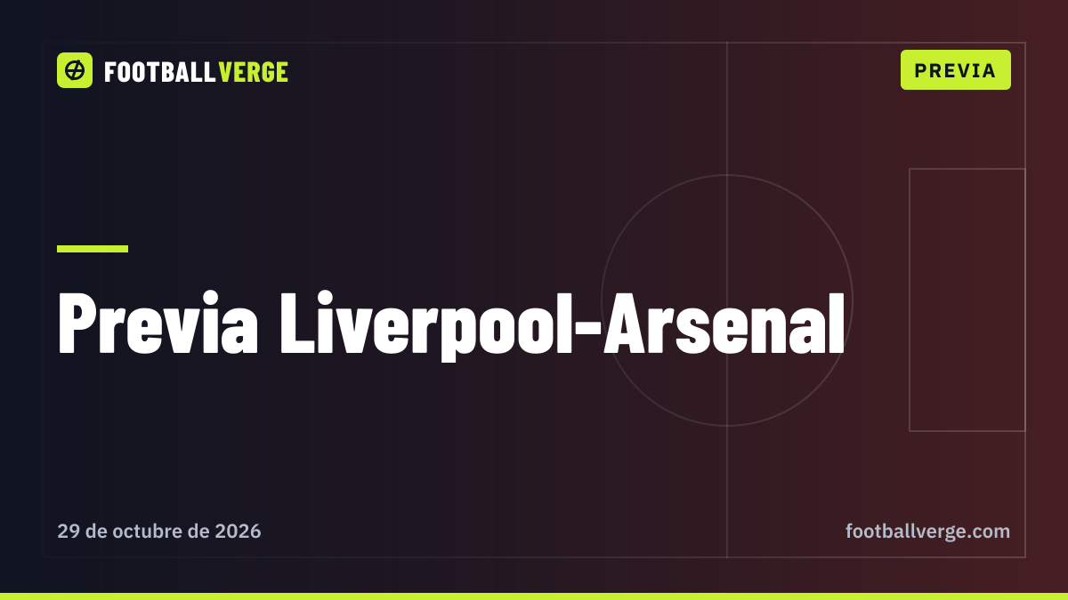 Previa Liverpool-Arsenal: Saka baja, Rice en duda, Dowman sancionado y un Liverpool de Iraola que va a más