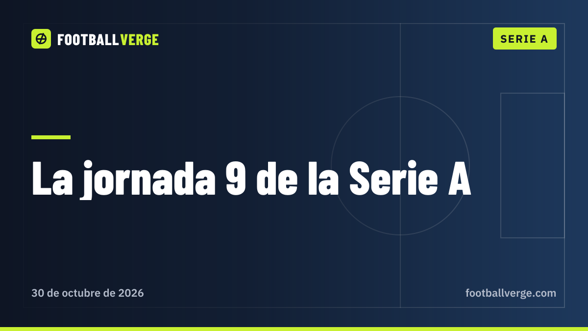 Termina la jornada 9 de la Serie A: el Frosinone golea 5-1 al Lecce, Fiorentina y Atalanta empatan a dos y todos los resultados